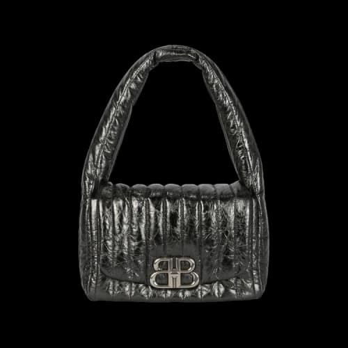 Balenciaga Monaco Small Sling Bag Steel