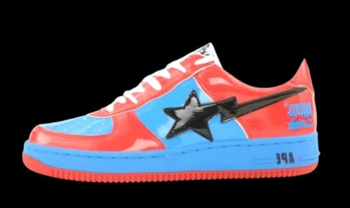 A Bathing Ape Bape Sta Low Marvel Comics Spider Man