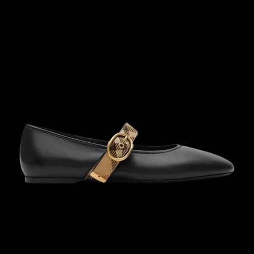 Burberry Robin 05 Flats Black (Women's)