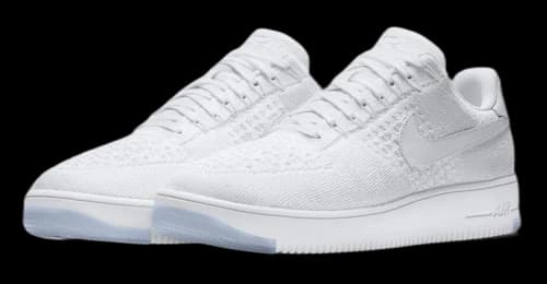 Nike Af1 Ultra Flyknit Low White/White-Ice
