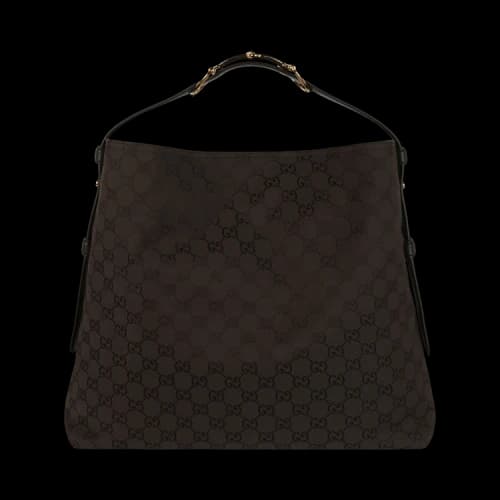Gucci Beatrix Large Tote Bag Cocoa Dark Cocoa