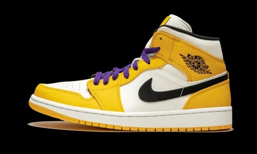 Jordan 1 Mid SE Lakers