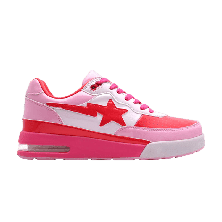 BAPE A Bathing Ape Roadsta Pink Red