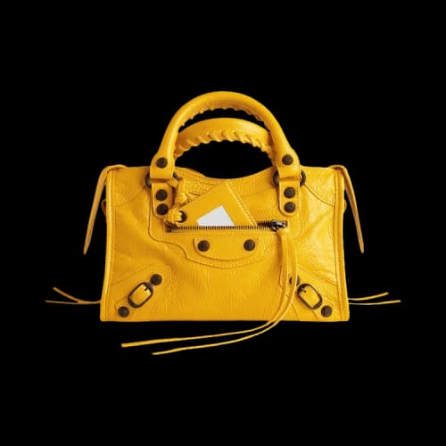 Balenciaga Le City Mini Bag Marge Yellow