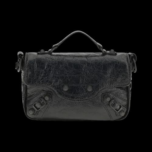 Balenciaga Le City Nano Fl Bag Black