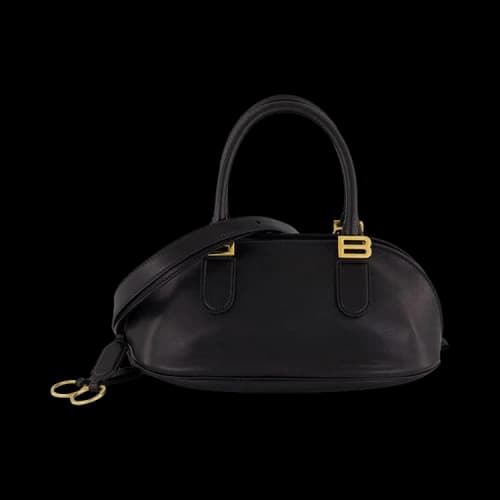 Balenciaga Bolero Bowl Mini Bag Black/Plum