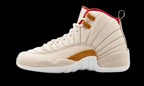 Jordan 12 Retro Chinese New Year Light Orewood Brown (GS)