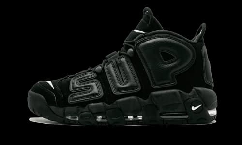 Nike Air More Uptempo Supreme Suptempo Black