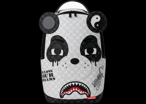 Sprayground Panda Face Backpack Black/White