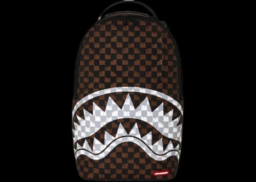 Sprayground Brown And Cream Backpack Brown