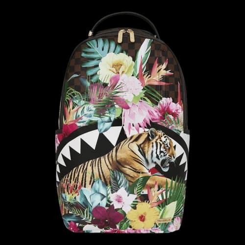 Sprayground Jungle Shark Backpack Multicolor