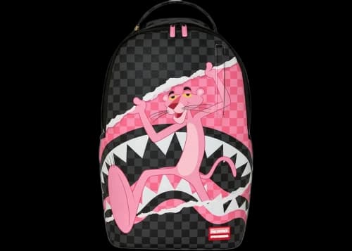 Sprayground Pink Panther On The Run Backpack Pink/Black
