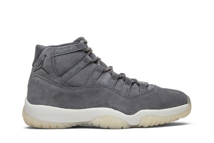 Jordan 11 Retro Pinnacle Grey Suede