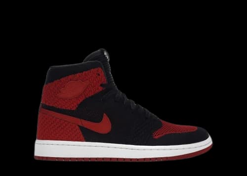 Jordan 1 Retro High Flyknit Bred (GS)