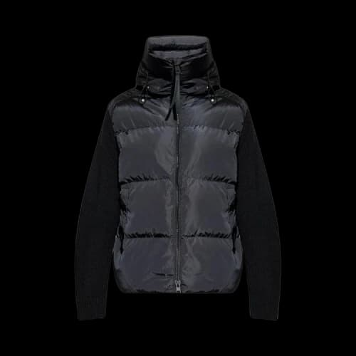 Canada Goose Hybridge Grove Knit Hoodie Black