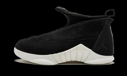 Jordan 15 Retro PSNY Black Suede