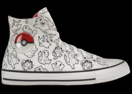 Converse Chuck Taylor All Star Pokemon Poke Ball