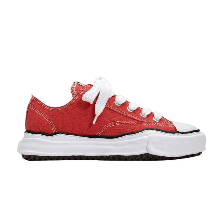 Maison Mihara Yasuhiro Peterson OG Sole Canvas Low Red