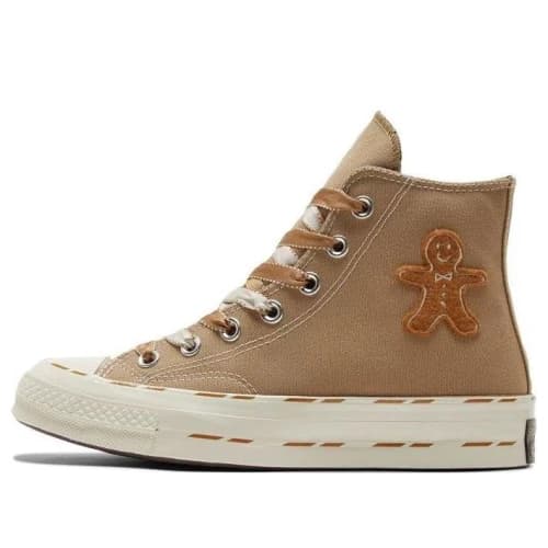 Converse Chuck Taylor All Star 70 Hi Christmas Pack Gingerbread Man Khaki