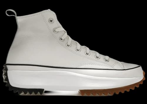 Converse Run Star Hike Hi Leather White Black