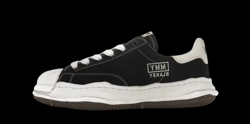 Maison Mihara Yasuhiro Blakey OG Sole Canvas Low Light Blue