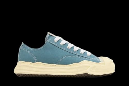 Maison Mihara Yasuhiro Hank Vintage Sole Canvas Low Blue