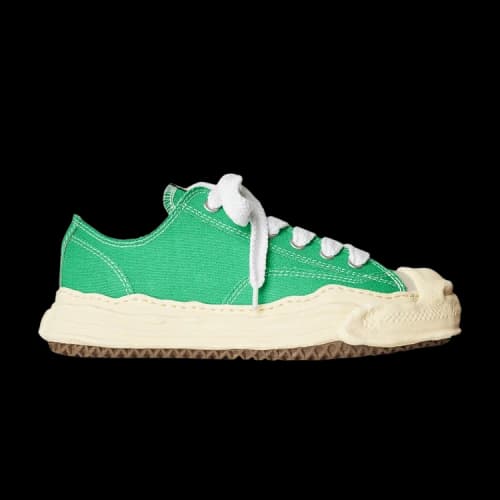 Maison Mihara Yasuhiro Hank Vintage Sole Canvas Low Green
