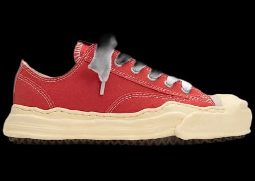 Maison Mihara Yasuhiro Hank Vintage Sole Canvas Low Orange