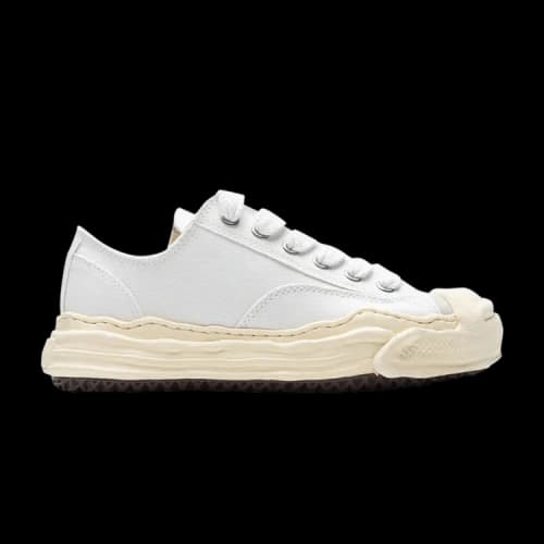 Maison Mihara Yasuhiro Hank VL OG Sole Canvas Low White