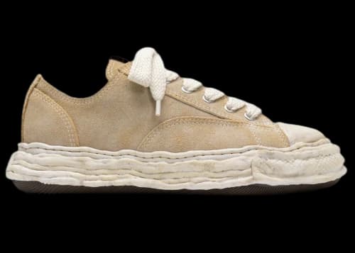 Maison Mihara Yasuhiro Peterson 23 OG Sole Vintage Suede Low White Beige