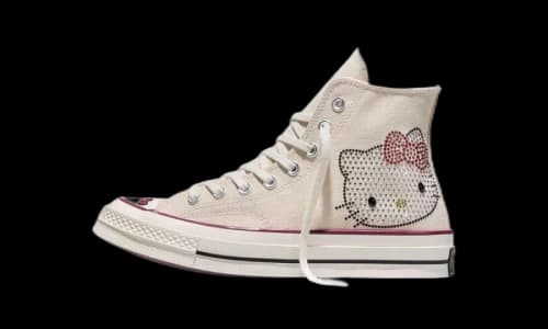 Converse Chuck 70 Hi Hello Kitty Swarovski Egret