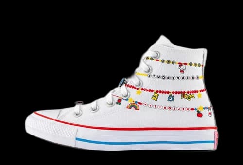 Converse Chuck Taylor All Star Hi Hello Kitty and Friends Charmed