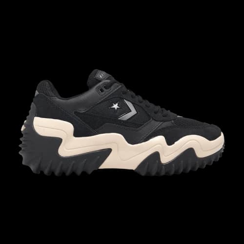 Converse Wave Motion Trainer Ox Black White Egret