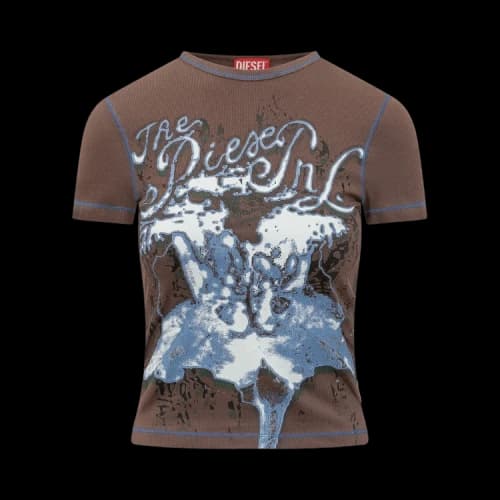 Diesel T-Brenda Shorts Brown