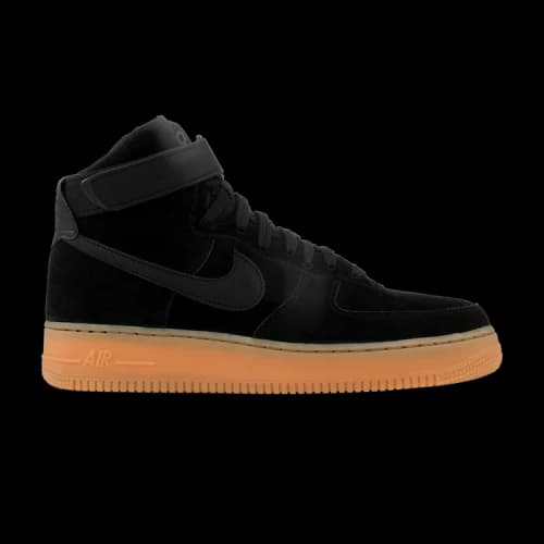 Nike Air Force 1 High '07 LV8 Suede Black Gum Medium Brown