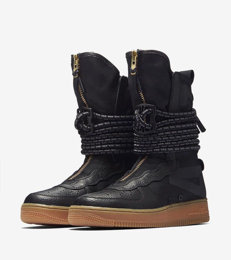 Nike SF Air Force 1 High Black Gum (Women's)