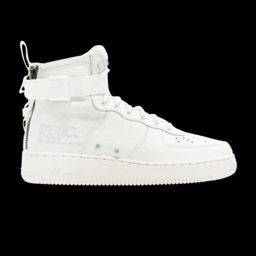 Nike SF Air Force 1 Mid Triple Ivory