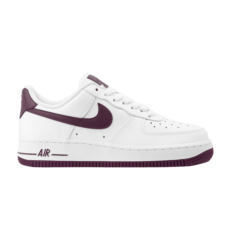 Nike Air Force 1 Low Patent White Bordeaux (Women's)