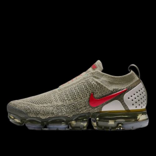 Nike Air VaporMax Moc 2 Neutral Olive Habanero Red
