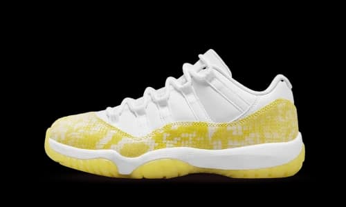 Jordan 11 Retro Low Yellow Snakeskin (Women's)