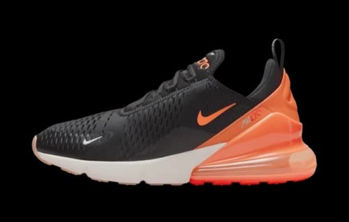 Nike Air Max 270 Black Phantom Total Orange