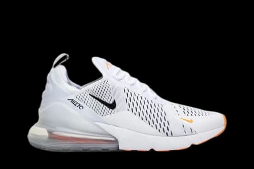 Nike Air Max 270 White Black Total Orange