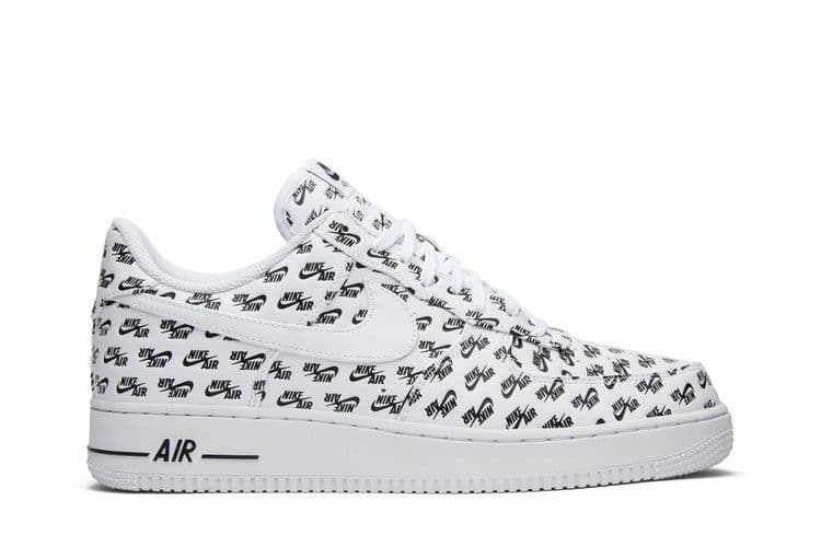 Nike Air Force 1 Low All Over Logo White