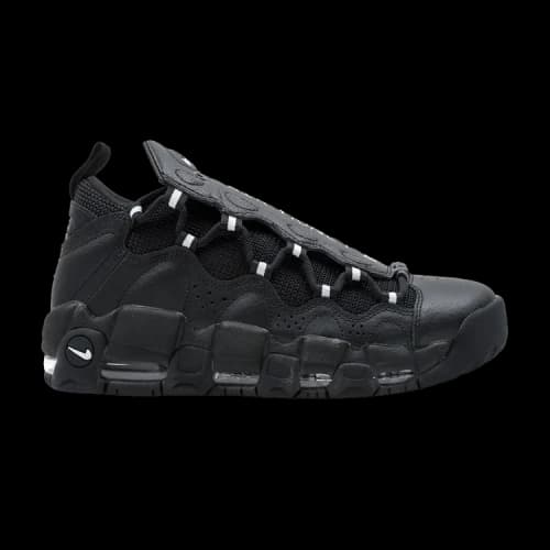 Nike Air More Money Black Metallic Silver