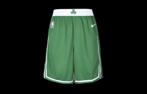 Nike NBA Boston Celtic City Edition Dri-Fit Swingman Shorts Green/White