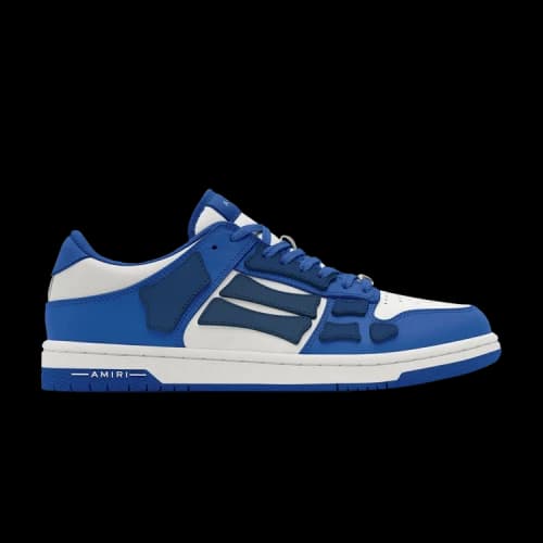 AMIRI Skel Top Low Blue White