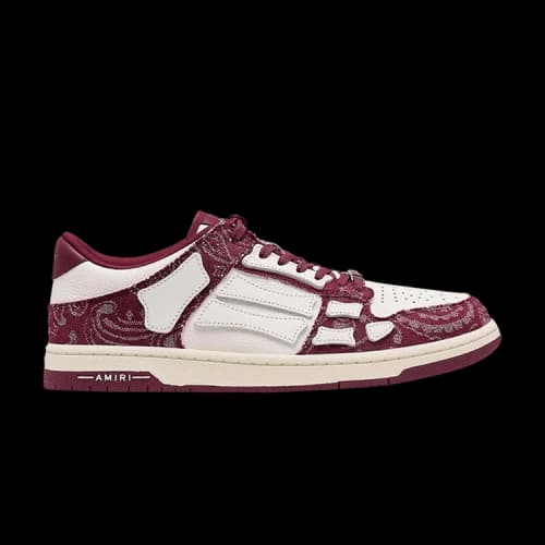 AMIRI Skel Low Bandana Red