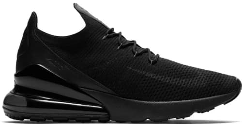 Nike Air Max 270 Flyknit Triple Black