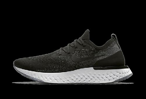 Nike Epic React Flyknit Black Dark Grey