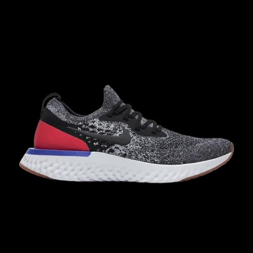 Nike Epic React Flyknit Black Red Orbit